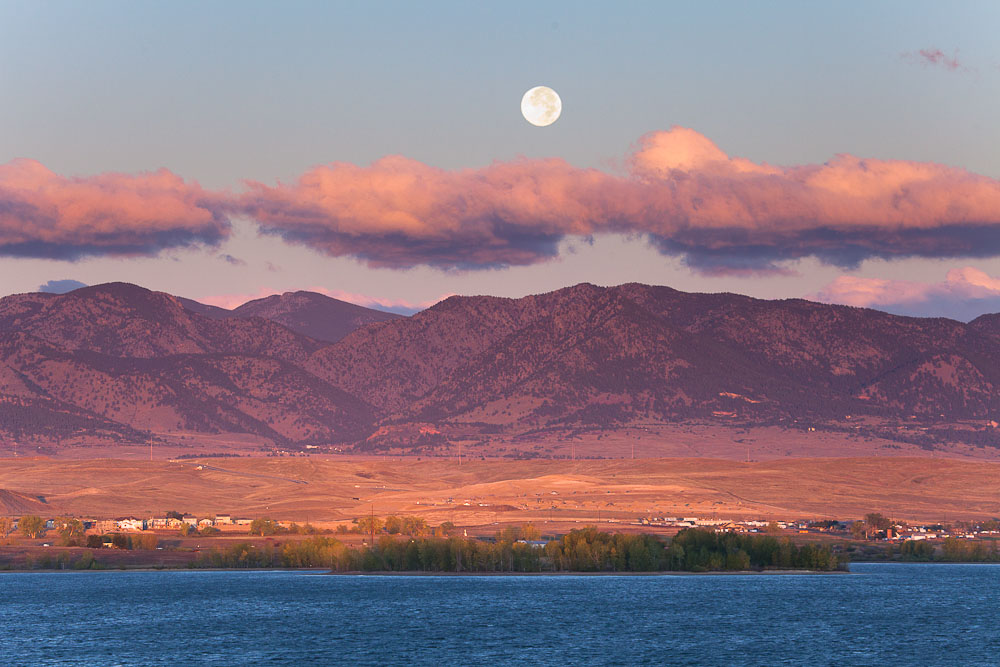 Full Moon Setting